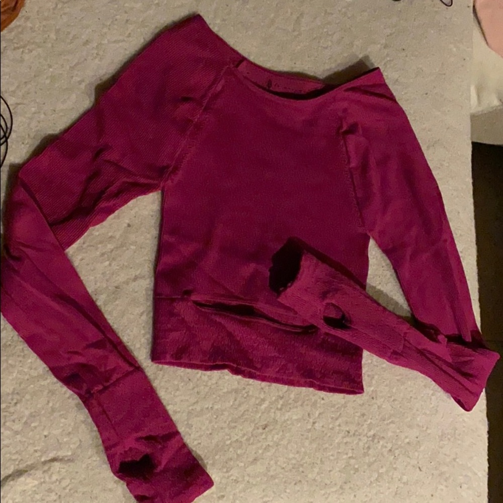 COPY - 🔥Free people Cut it out long sleeve yoga top - Picture 15 of 16